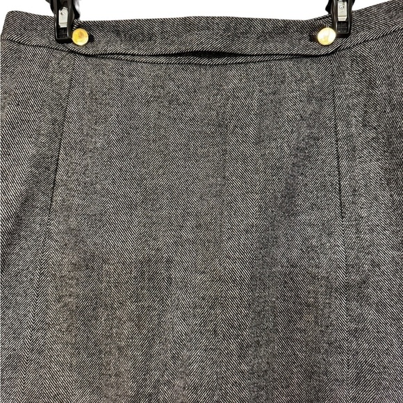 Banana Republic Wool Tweed Mini Skirt Size 6 - Picture 3 of 6